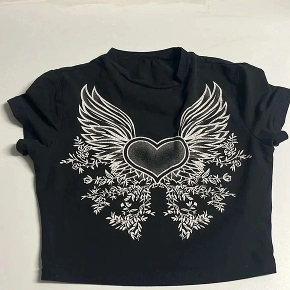 5 shirts bundle Rue 21 Wild Fable SHEIN juniors tops cropped tee tube top summer - Picture 5 of 14